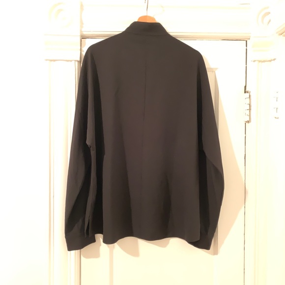 Ellie tahari black button up blouse - XL - Picture 13 of 13